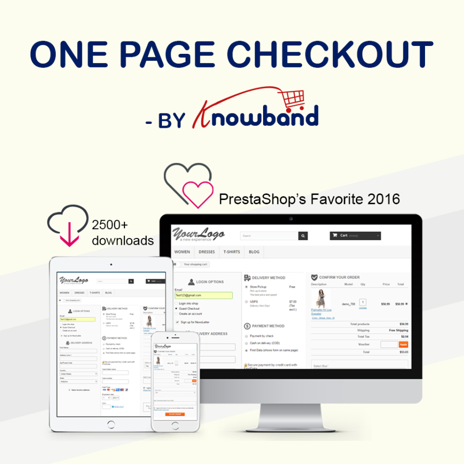 One Page Checkout-Modul