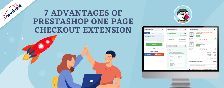 7 vantaggi dell'estensione Prestashop One Page Checkout