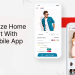 How to customize home screen layout with Prestashop mobile app maker