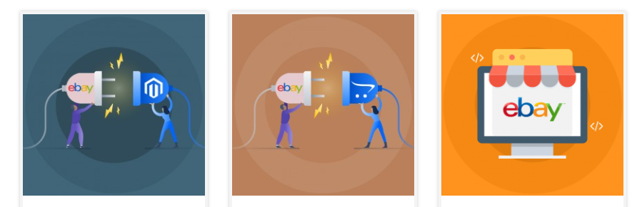 logo das integrações do ebay por knowband