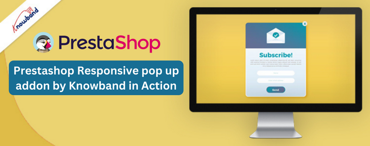 Prestashop Responsive pop up addon by Knowband in Action