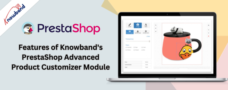 Funktionen des PrestaShop Advanced Product Customizer-Moduls von Knowband