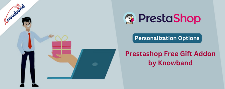 Personalization Options in Prestashop Free Gift Addon by Knowband