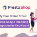 Vereinfachen Sie Ihren Online-Shop PrestaShop Google Shopping Feed-Integration von Knowband