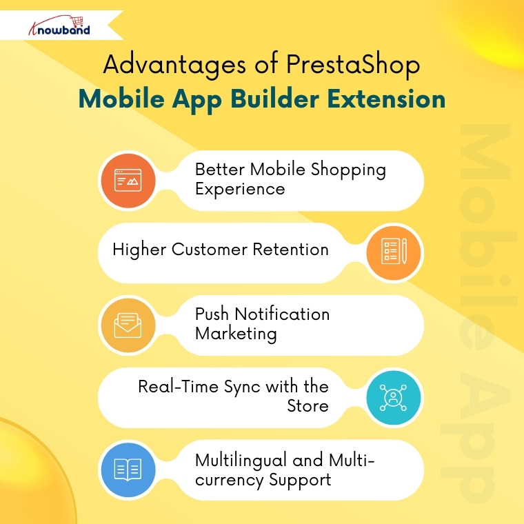 Benefits of the PrestaShop and OpenCart Mobile App Builder by Knowband