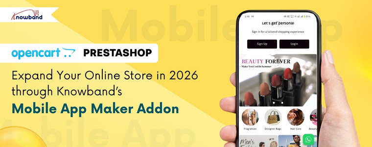 Knowband Mobile App Builder Addon for PrestaShop and OpenCart Stores