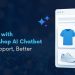 PrestaShop AI Chatbot Module by Knowband showing real-time customer assistance on an online store.