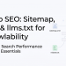 PrestaShop SEO Checklist - Sitemap, LLMs.TXT and sitemap XML checker to improve the technical SEO of your Store