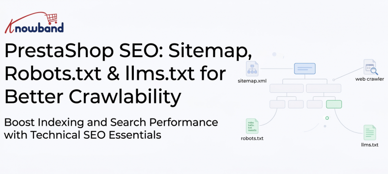 PrestaShop SEO Checklist - Sitemap, LLMs.TXT and sitemap XML checker to improve the technical SEO of your Store