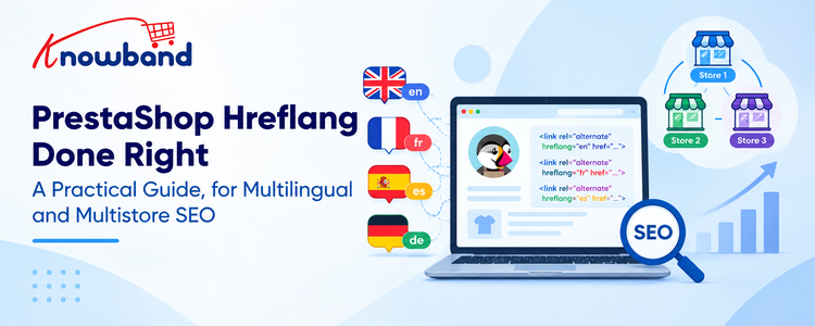 Przewodnik po hreflangu PrestaShop dla SEO wielojęzycznego i wielosklepowego