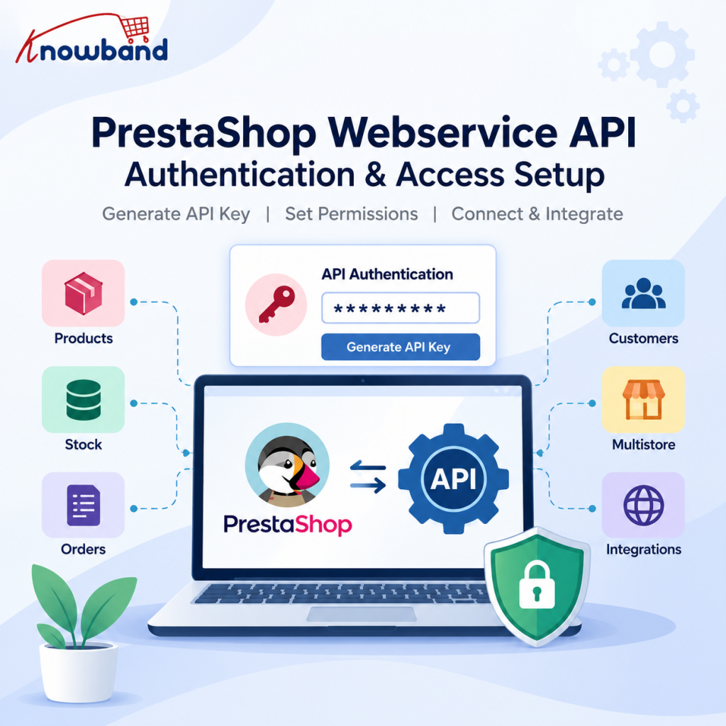 PrestaShop Webservice API Authentication & Access Setup