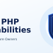 Critical PHP vulnerabilities sit below PrestaShop itself, so only a server-side PHP update fixes them.